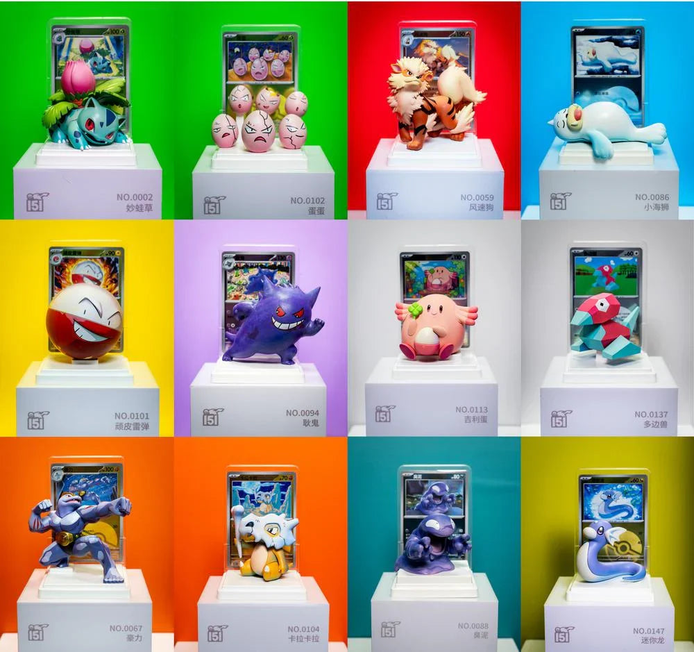 Pokemon Dream Painting Collection 151 figure set (Simplified Chinese) - packaging view