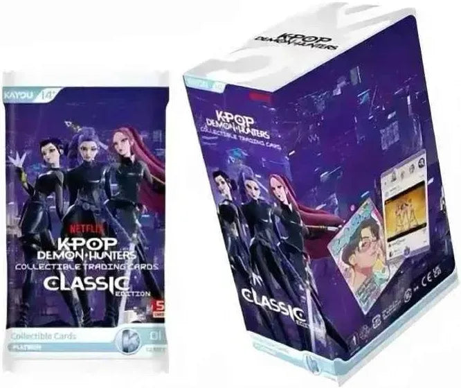 Kayou KPOP Demon Hunters Classic Edition collectible trading cards booster box and pack