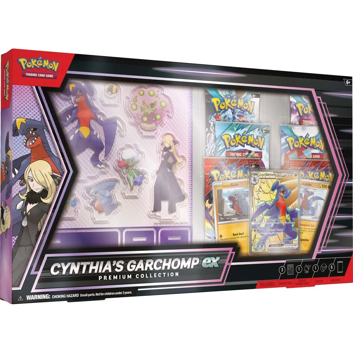 Sealed Pokemon TCG Cynthia's Garchomp ex Premium Collection box