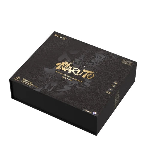 Kayou Naruto Ninja Age Premium Collector Box (English), sealed black and gold box