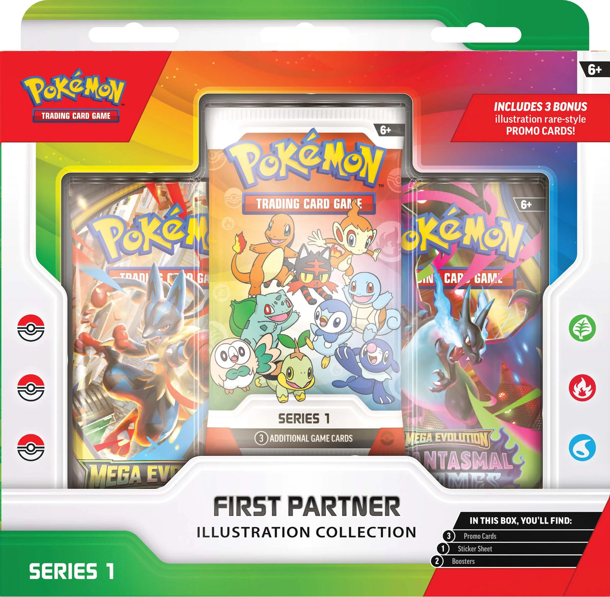 Sealed Pokemon TCG First Partner Illustration Collection Series 1 box