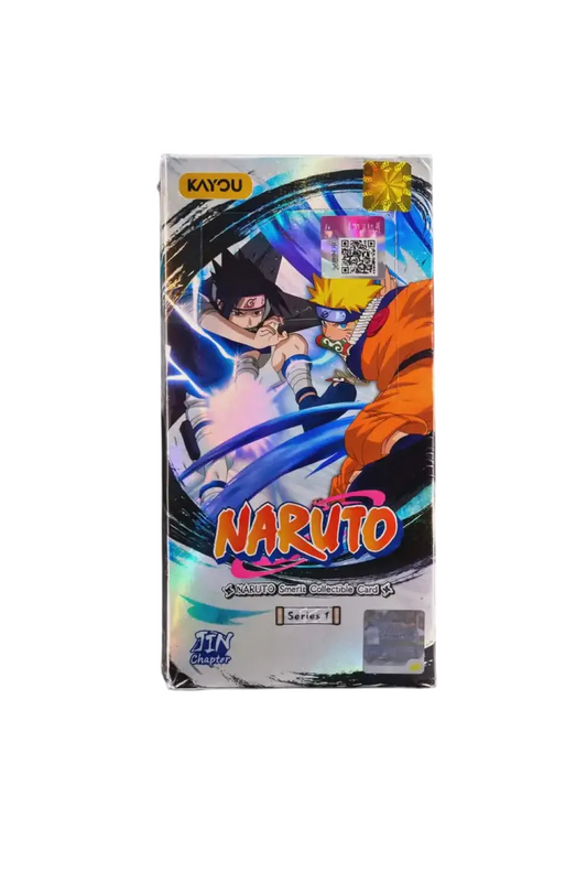 Sealed Kayou Naruto Jin Chapter Series 1 booster box, English edition containing 10 trading card packs