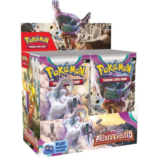 Pokemon TCG Scarlet & Violet - Paldea Evolved booster box with 36 packs