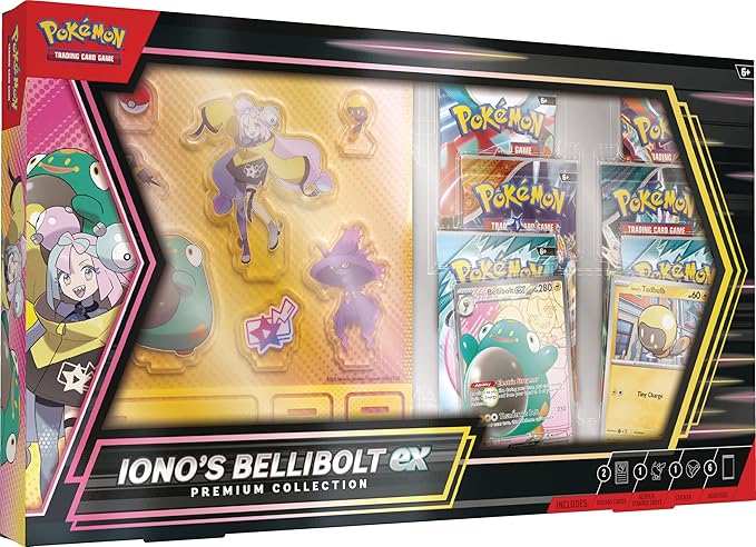 Sealed Pokemon TCG Iono's Bellibolt ex Premium Collection box