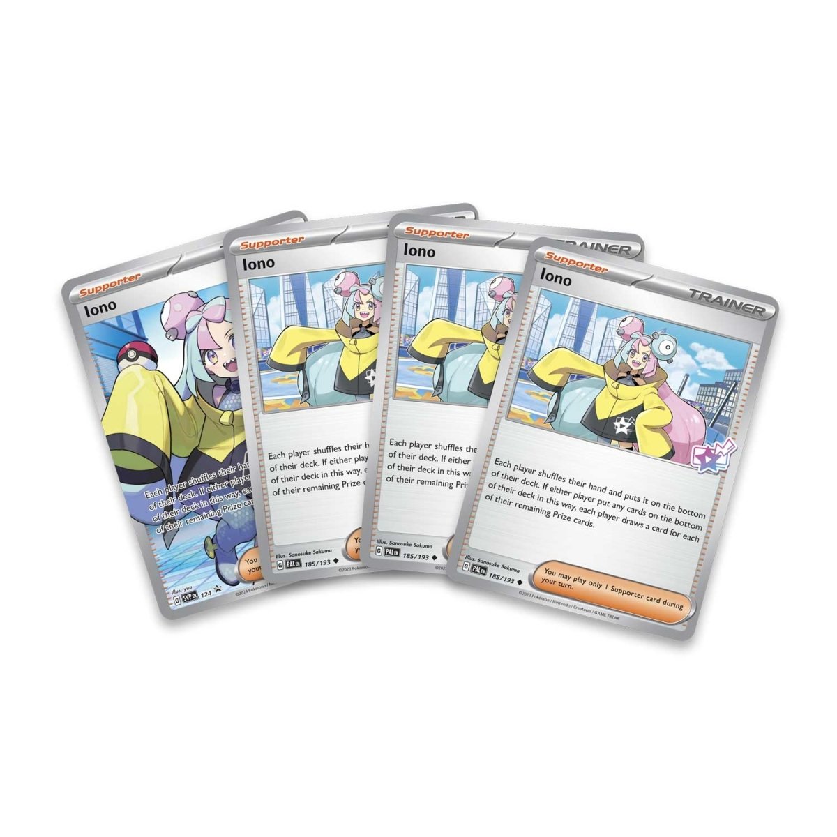 Pokemon TCG Iono Premium Tournament Collection, side view