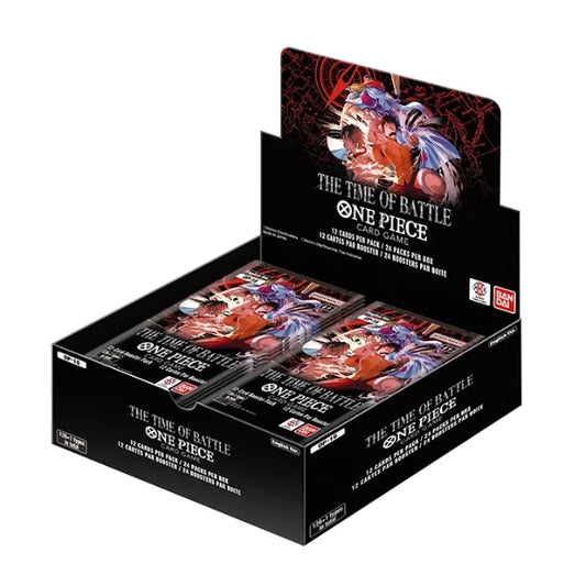One Piece Card Game OP-16 The Time of Battle sealed booster box, English