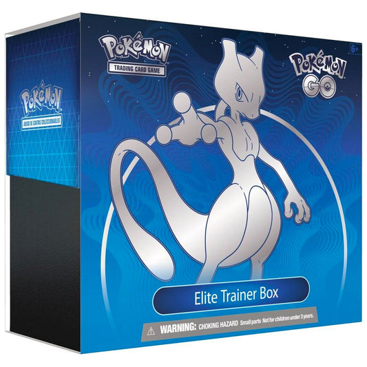 Pokemon TCG Pokemon GO Elite Trainer Box featuring Mewtwo