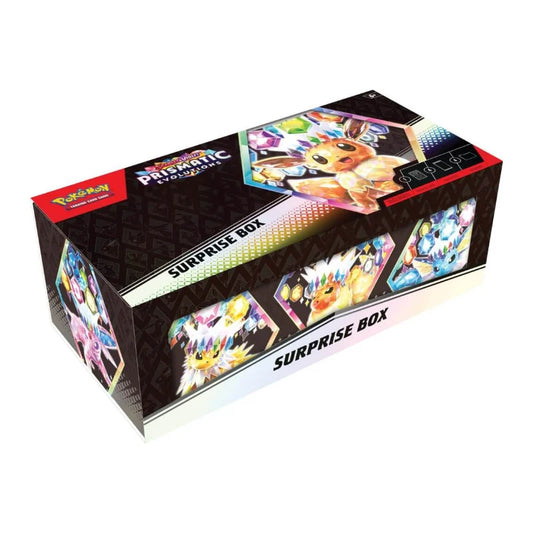 Sealed Pokemon TCG Scarlet & Violet Prismatic Evolutions Surprise Box