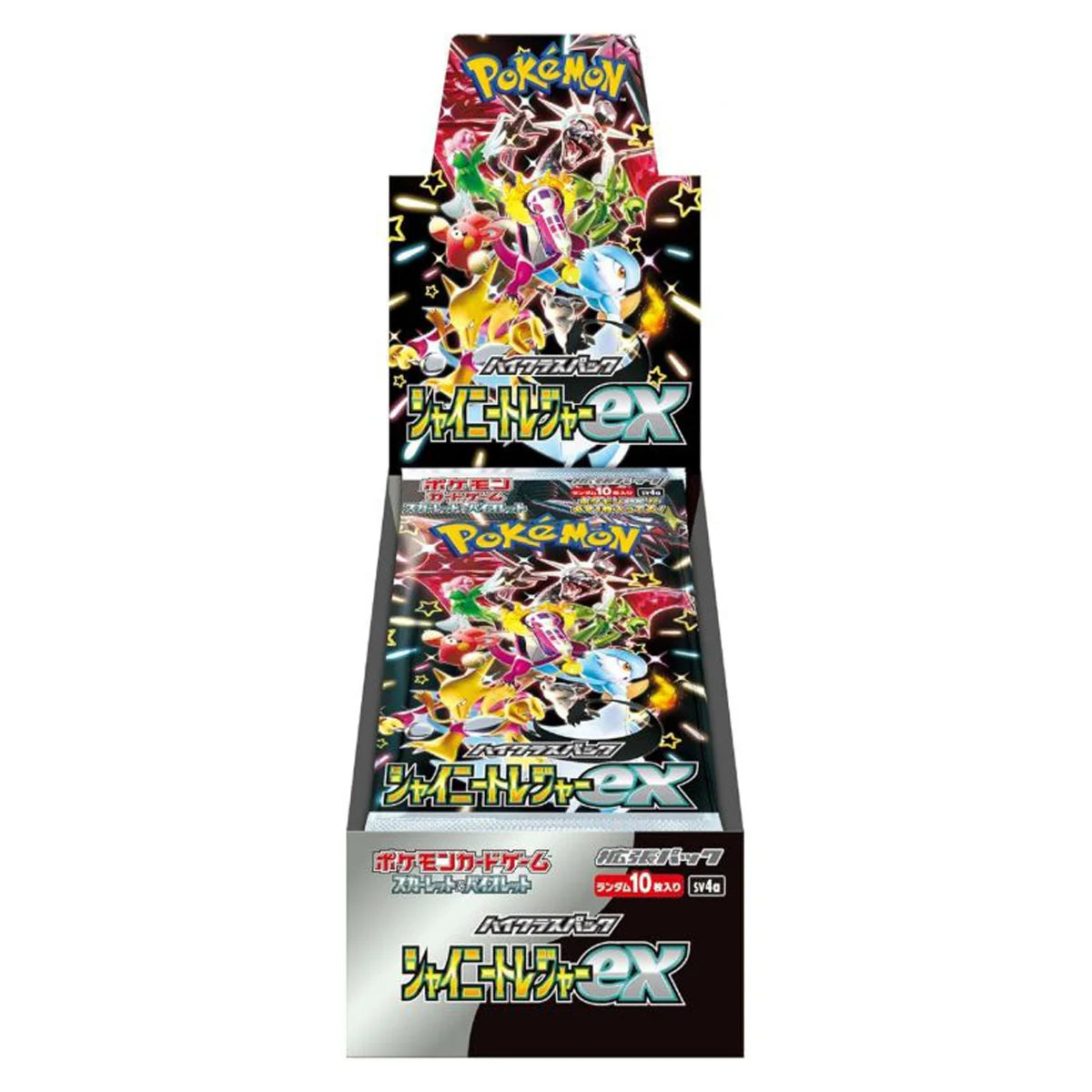 Sealed Japanese Pokemon TCG Shiny Treasure ex SV4a booster box